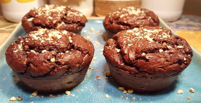 Flourless Cacao Muffins - Flourless Cacao Muffins
