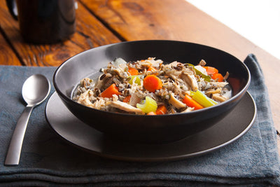 Slow Cooker Chicken and Wild Rice Stew - Slow Cooker Chicken and Wild Rice Stew