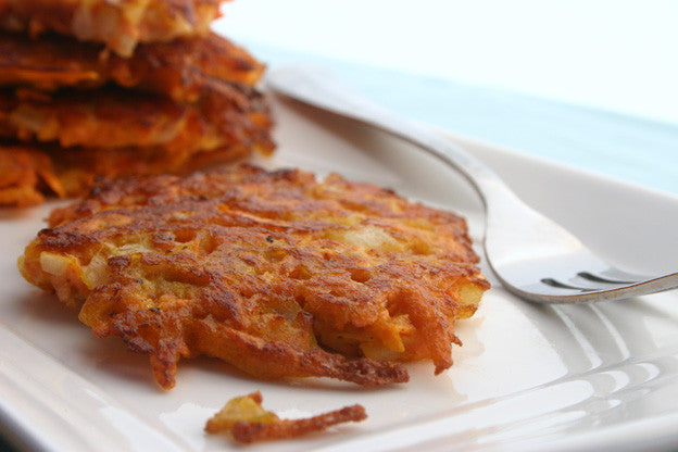 Sweet Potato Latkes – Haylie Pomroy