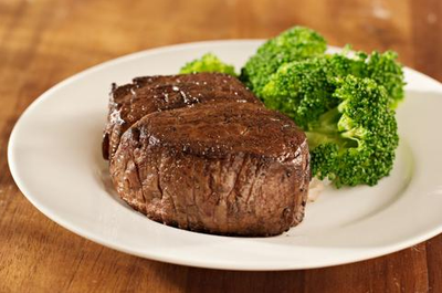 New York Strip Steak with Broccoli - New York Strip Steak with Broccoli